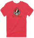 Tampa Bay Helmet Stealie Premium Unisex T-Shirt — Tampa Bay Buccaneers — Heather Red