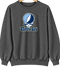 Tampa Bay Baseball Stealie Grateful Dead Crewneck — Tampa Bay Rays — Dark Heather