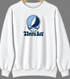 Tampa Bay Baseball Stealie Grateful Dead Crewneck — Tampa Bay Rays — White