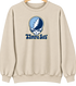 Tampa Bay Baseball Stealie Grateful Dead Crewneck — Tampa Bay Rays — Sand
