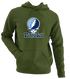 Tampa Bay Baseball Stealie Grateful Dead Hoodie — Tampa Bay Rays — Military Green