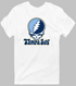 Tampa Bay Baseball Stealie Grateful Dead T-Shirt — Tampa Bay Rays — White