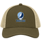 Tampa Bay Baseball Stealie Grateful Dead Trucker Cap — Tampa Bay Rays — Moss/Khaki