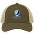 Tampa Bay Baseball Stealie Grateful Dead Trucker Cap — Tampa Bay Rays — Moss/Khaki