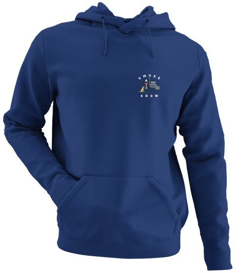Smoke Show - Life is dead.® - Premium Grateful Dead Left Chest Hoodie - Navy - 2