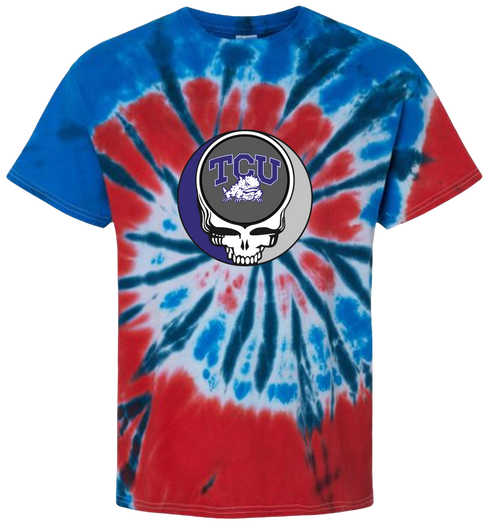 TCU Stealie Tie-Dye T-Shirt