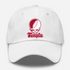 Temple Stealie Premium Unisex Dad Hat — Design: Temple University — White