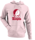 Temple Stealie Premium Unisex Hoodie — Design: Temple University — Light Pink