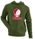 Temple Stealie Premium Unisex Hoodie — Design: Temple University — Military Green