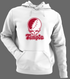 Temple Stealie Premium Unisex Hoodie — Design: Temple University — White/Grey