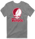 Temple Stealie Premium Unisex T-Shirt — Design: Temple University — Dark Heather