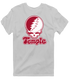 Temple Stealie Premium Unisex T-Shirt — Design: Temple University — Sport Grey