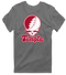 Temple Stealie Premium Unisex T-Shirt — Design: Temple University — Charcoal