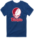 Temple Stealie Premium Unisex T-Shirt — Design: Temple University — Navy