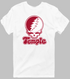 Temple Stealie Premium Unisex T-Shirt — Design: Temple University — White