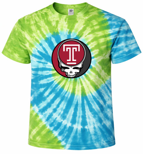 Temple University Stealie Tie-Dye T-Shirt