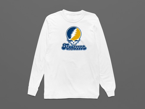 Chatanooga Stealie Premium Unisex Long-Sleeve — Design: Tennesee Chatanooga — White