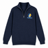 Chatanooga Stealie Premium Unisex Quarter-Zip — Design: Tennesee Chatanooga — Navy