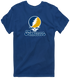 Chatanooga Stealie Premium Unisex T-Shirt — Design: Tennesee Chatanooga — Navy