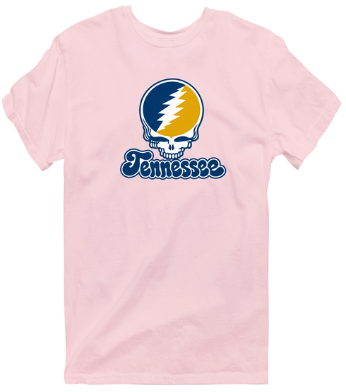 Chatanooga Stealie Premium Unisex T-Shirt — Design: Tennesee Chatanooga — Light Pink