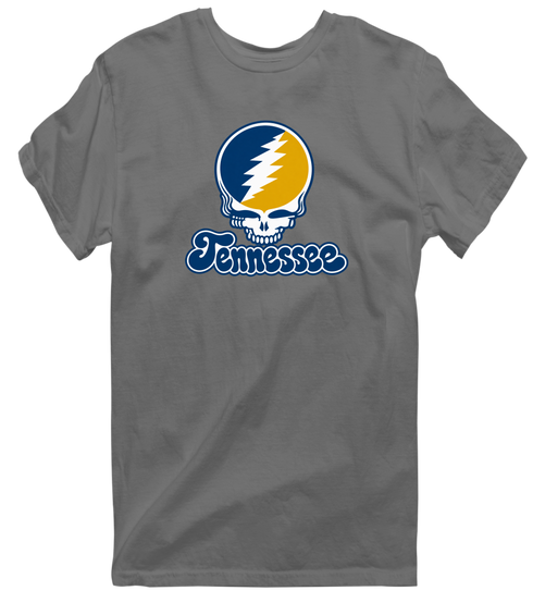 Chatanooga Stealie Premium Unisex T-Shirt — Design: Tennesee Chatanooga — Charcoal