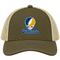 Chatanooga Stealie Premium Unisex Trucker Cap — Design: Tennesee Chatanooga — Moss/Khaki