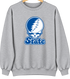 Tennessee Stealie Premium Unisex Crewneck — Design: Tennessee State University — Sport Grey