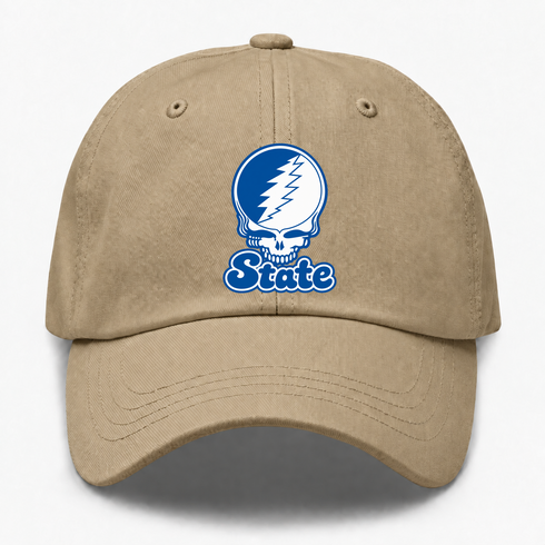 Tennessee Stealie Premium Unisex Dad Hat — Design: Tennessee State University — Khaki