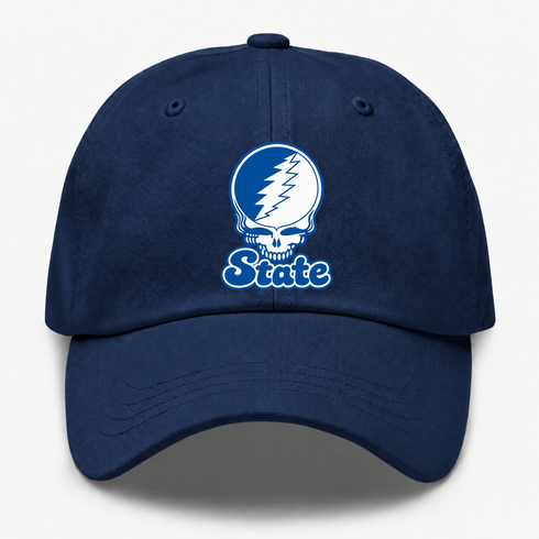 Tennessee Stealie Premium Unisex Dad Hat — Design: Tennessee State University — Navy
