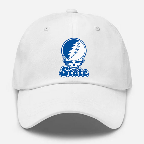 Tennessee Stealie Premium Unisex Dad Hat — Design: Tennessee State University — White