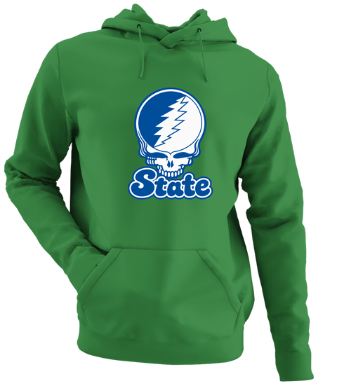 Tennessee Stealie Premium Unisex Hoodie — Design: Tennessee State University — Irish Green