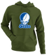Tennessee Stealie Premium Unisex Hoodie — Design: Tennessee State University — Military Green