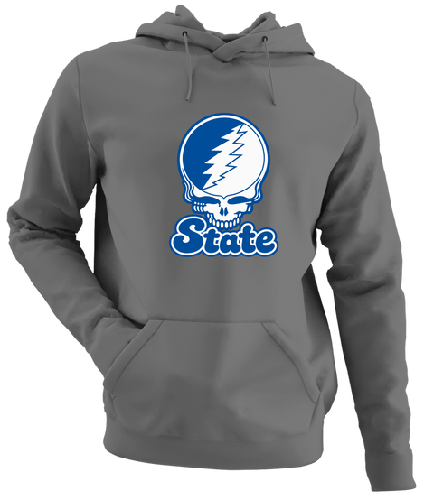 Tennessee Stealie Premium Unisex Hoodie — Design: Tennessee State University — Charcoal