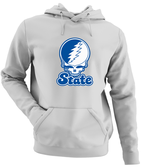 Tennessee Stealie Premium Unisex Hoodie — Design: Tennessee State University — Sport Grey