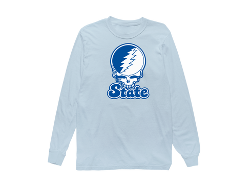 Tennessee Stealie Premium Unisex Long-Sleeve — Design: Tennessee State University — Chambray