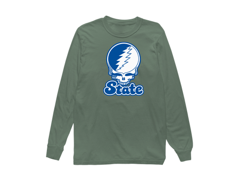 Tennessee Stealie Premium Unisex Long-Sleeve — Design: Tennessee State University — Light Green