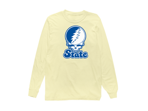 Tennessee Stealie Premium Unisex Long-Sleeve — Design: Tennessee State University — Butter
