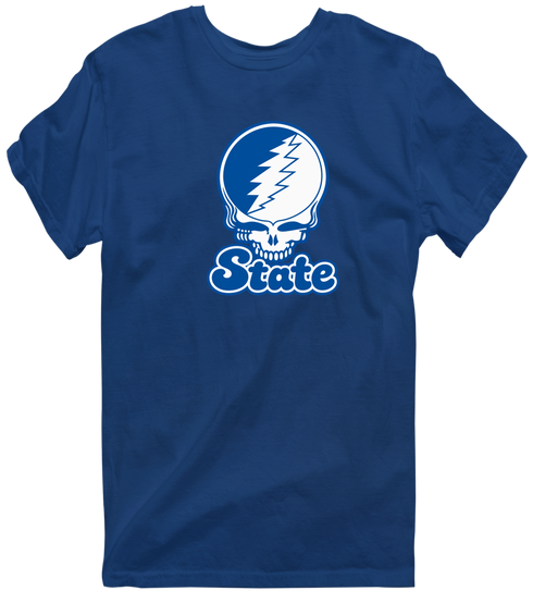 Tennessee Stealie Premium Unisex T-Shirt — Design: Tennessee State University — Navy