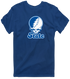 Tennessee Stealie Premium Unisex T-Shirt — Design: Tennessee State University — Navy