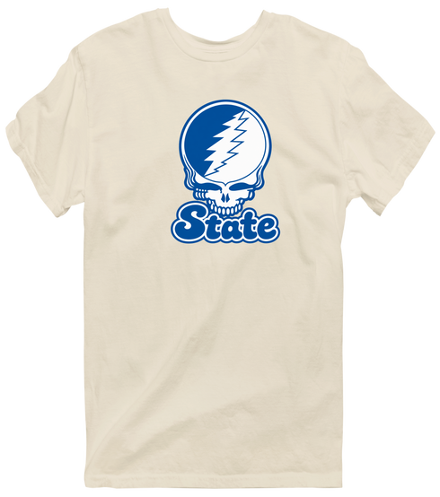 Tennessee Stealie Premium Unisex T-Shirt — Design: Tennessee State University — Sand