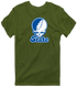 Tennessee Stealie Premium Unisex T-Shirt — Design: Tennessee State University — Military Green
