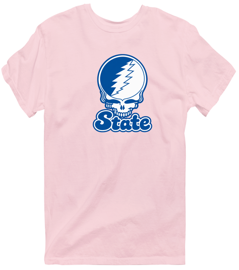 Tennessee Stealie Premium Unisex T-Shirt — Design: Tennessee State University — Light Pink