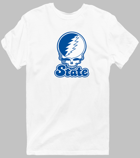 Tennessee Stealie Premium Unisex T-Shirt — Design: Tennessee State University — White