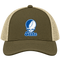 Tennessee Stealie Premium Unisex Trucker Cap — Design: Tennessee State University — Moss/Khaki
