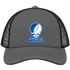 Tennessee Stealie Premium Unisex Trucker Cap — Design: Tennessee State University — Charcoal/Black