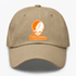 Tennessee Stealie Premium Unisex Dad Hat — Design: University of Knoxville — Khaki