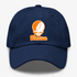 Tennessee Stealie Premium Unisex Dad Hat — Design: University of Knoxville — Navy