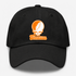 Tennessee Stealie Premium Unisex Dad Hat — Design: University of Knoxville — Black