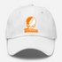 Tennessee Stealie Premium Unisex Dad Hat — Design: University of Knoxville — White