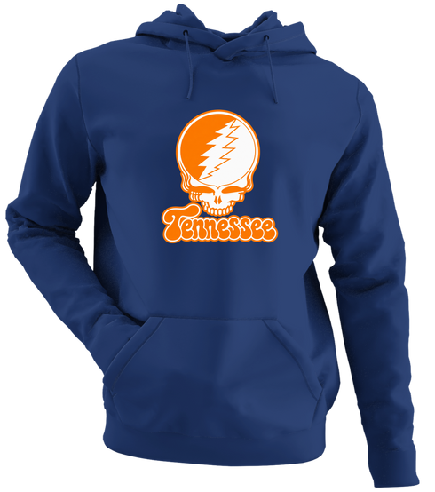 Tennessee Stealie Premium Unisex Hoodie — Design: University of Knoxville — Navy